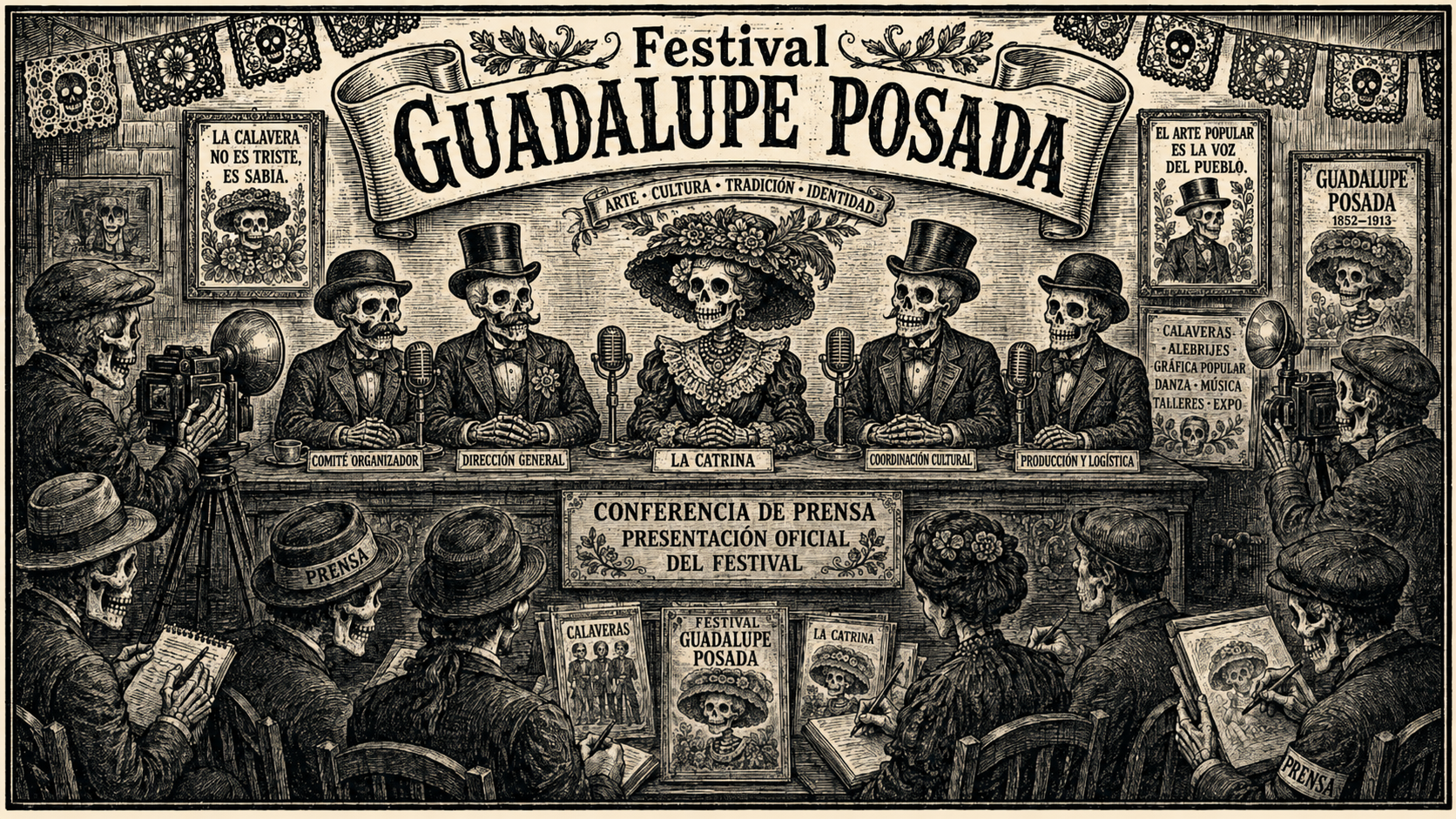 Inauguración del Festival Posada 175